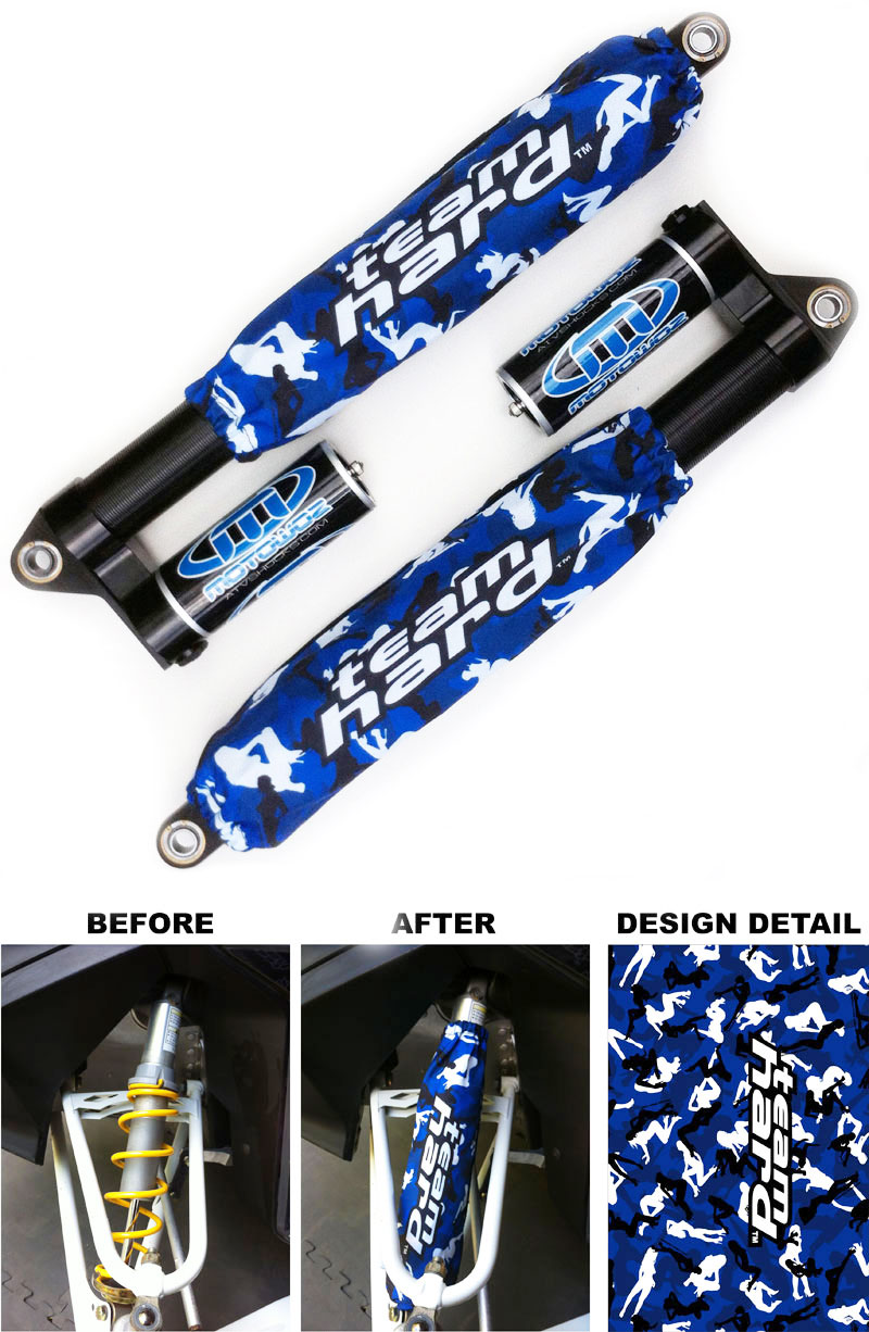 Honda 400ex shock covers #6